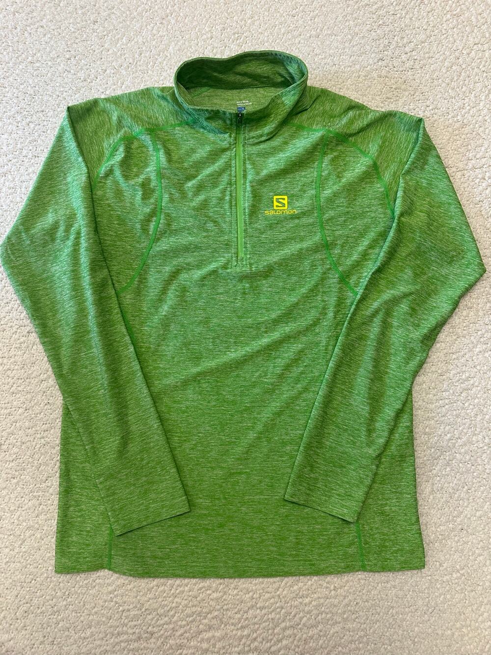 Salomon Womens 1/4 Zip Pullover Size XL